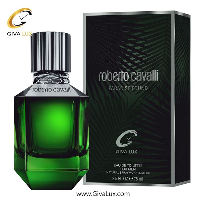  ادو تویلت مردانه اورجینال مدل Roberto Cavalli Paradise Found For Men | روبرتو کاوالی پرادایس فاوند فور من (پارادایس فاوند مردانه) حجم   75 میل